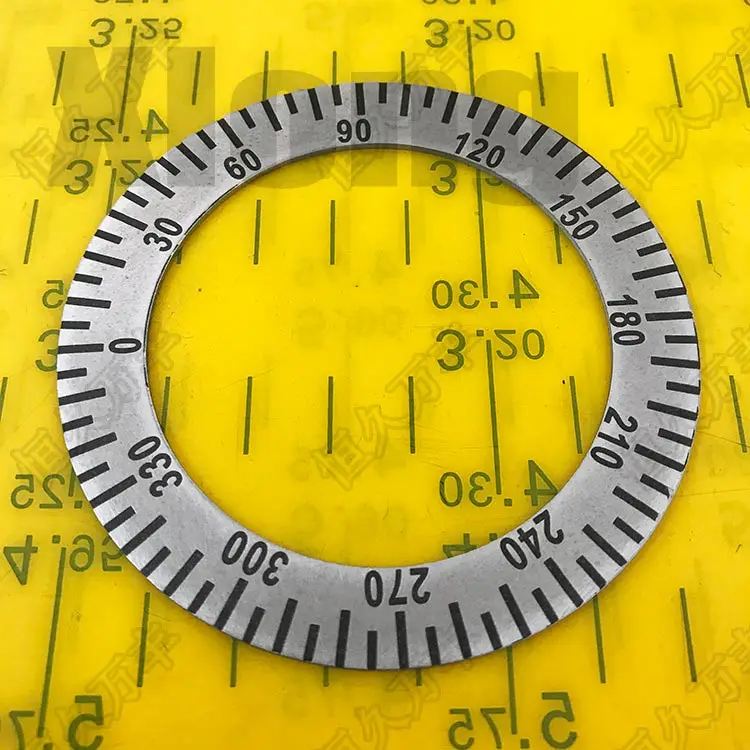 

Outer Diameter: 80mm Dial Small Scale Special Scale Stainless Steel Disc 80 # 58 # 1