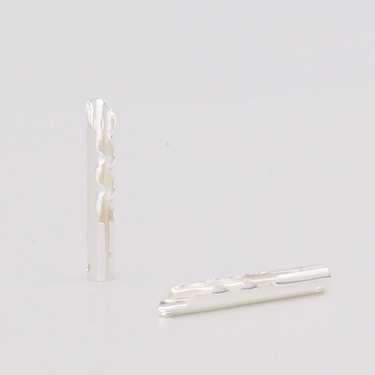 

12pcs B413S Silver plated Bronze Copper Audio BFA Z-Type 4mm Banana Plug Speaker Cable Connector