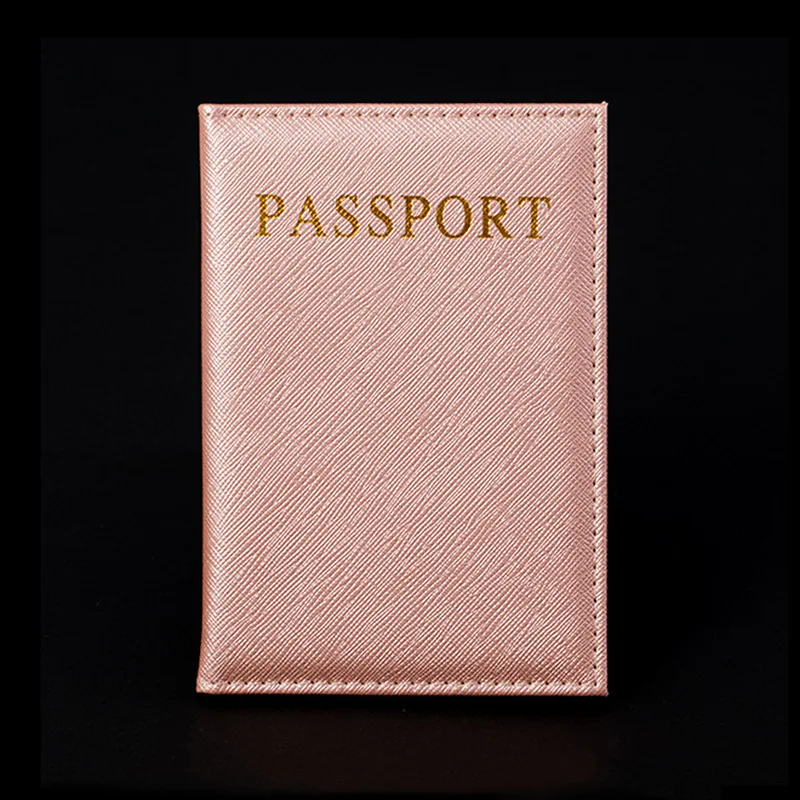 Cute Soft Women Passport Cover PU leather Travel passport covers