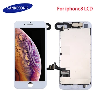 

10 pieces LCD screen, suitable for replacement assembly of the iPhone 8 screen, equipped with a front camera + speaker complete