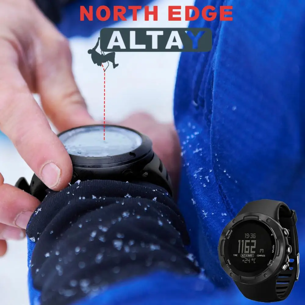 

Men's Sports Digital Watch Running Sports Smart Watches Altimeter Barometer Compass Waterproof 50M Thermometer ALTAY3