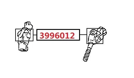 U-JOINT of Steering Shaft For ACURA MDX YD1 2001-2006 & ACURA MDX YD2 2007-2013
