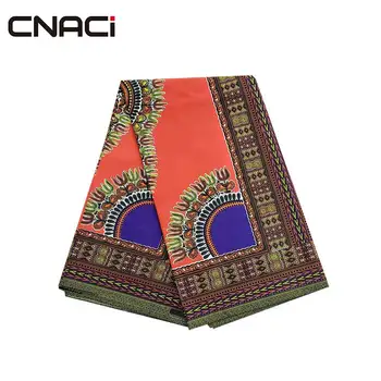 

CNACI Dashiki Angelina Polyester Ankara African Real Wax Prints Fabric 6 Yards Wax Africain Nigeria Textiles Batik Veritable Wax