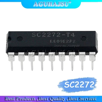 

5pcs/lot SC2272-T4 SC2272 remote control receiver decoder chip DIP switch DIP-18 original authentic