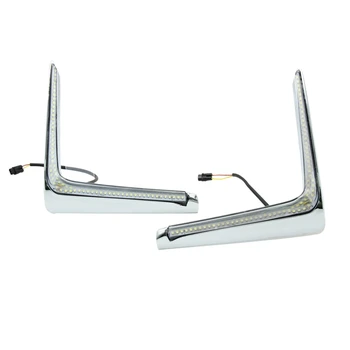 

NEW-2Pcs for 16-17 Subaru XV Modified LED Daytime Running Lights, Front Bumper Lights