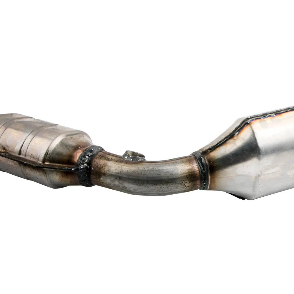 FOR 02-11 CROWN VICTORIA GRAND MARQUIS PAIR CATALYTIC CONVERTER EXHAUST PIPE KIT
