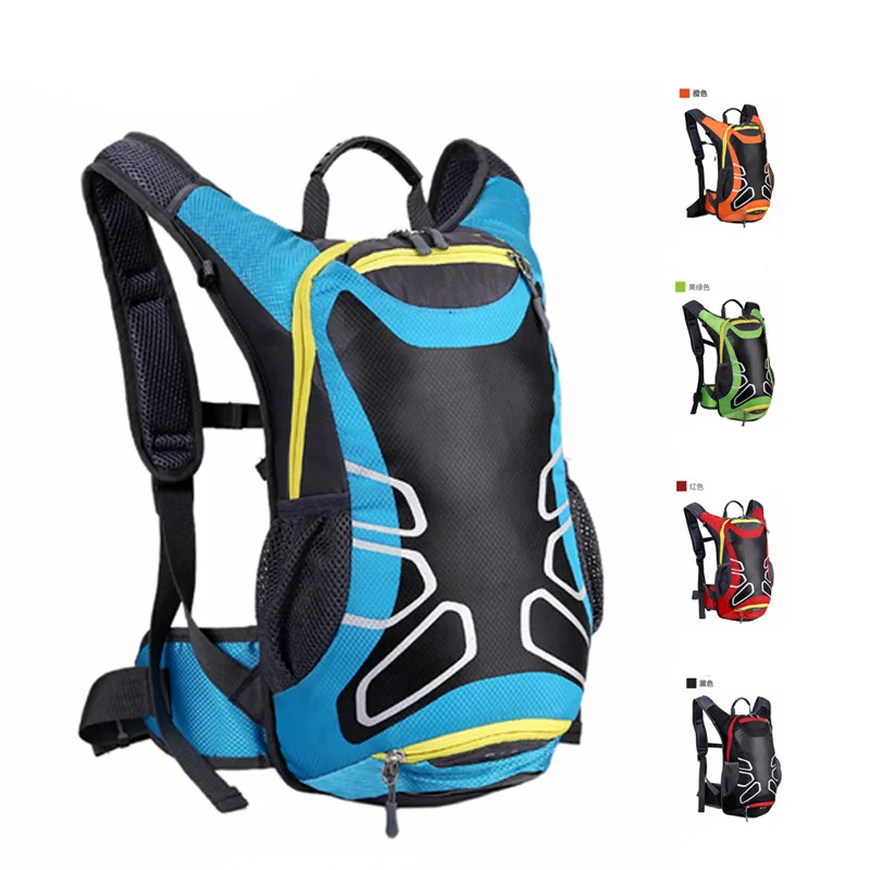 15л велосипедный рюкзак для активного отдыха для занятий спортом на открытом воздухе для верховой езды MTB гидратационный рюкзак для велосипеда велосипедный рюкзак с дождевиком, без сумки для воды