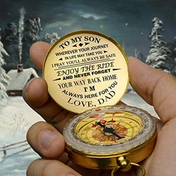 Navigator in Forest Retro Compass Tourism and Camping Tools Compas Survival Equipment Goods for Tourism Trekking Accessories