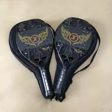 

2PC 100 Full Carbon Fiber Vailable Raquete Beach Tennis EVA Elastic Material With Cover 50*23*2.2cm Lowest Price For Adult 2021