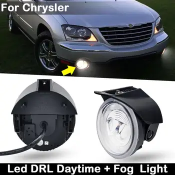 

For Chrysler Pacifica Sebring Convertible Sebring Sedan Dodge Stratus Sedan LED DRL Daytime Running Light And Driving Fog Lamp