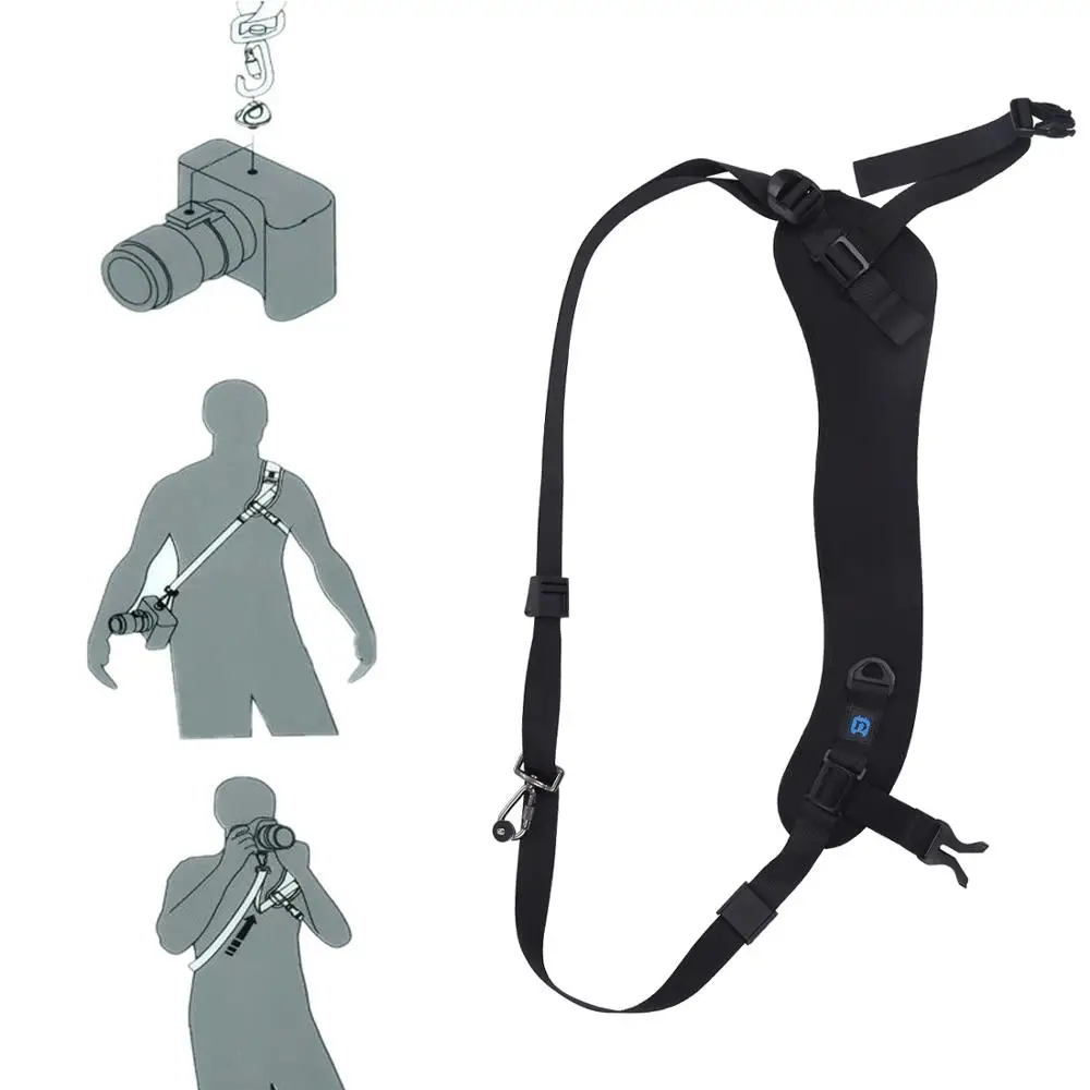 Camera Accessories Quick Release Anti-Slip Soft Pad Nylon Single Shoulder Camera Strap with Metal Hook for SLR/DSLR Cameras Camera Accessories Camera Accessories Quick Release Anti-Slip Soft Pad Nylon Single Shoulder Camera Strap with Metal Hook for SLR/DSLR Cameras Camera Accessories
