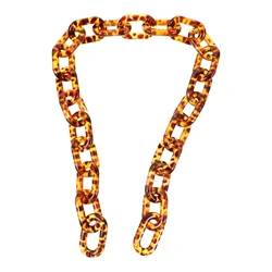 1Pc Creative Bag Accessories Bag Leopard Prints Acrylic Chain DIY Props