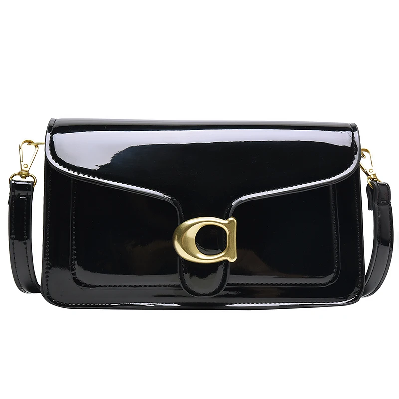 

iVog New Arrival Everyday Ladies Small Shoulder Crossbody Handbag Black Fashion gg PU Hand Bags for Women 2019