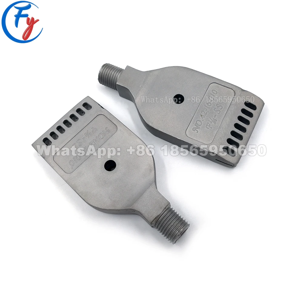 Doublerow Air Blow Nozzle, Flat Jet Air Nozzle, Ss304 Air Nozzle