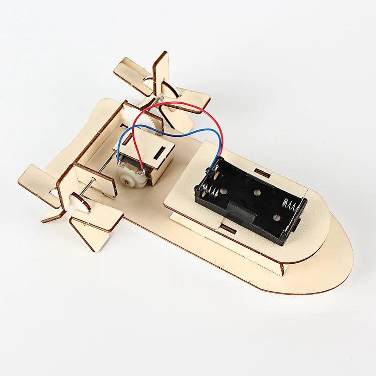 

New Bright Ship Young STUDENT'S Science Experiment Small Production Invention Children'S Educational Splicing Toys