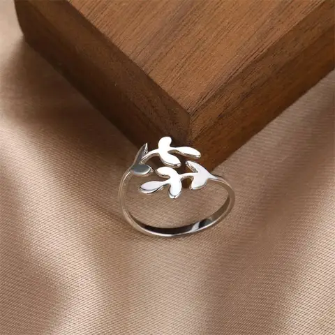 Daisy Flower Rings For Women Korean Style Adjustable Opening Finger Ring Bride Wedding Engagement Statement Jewelry Gift