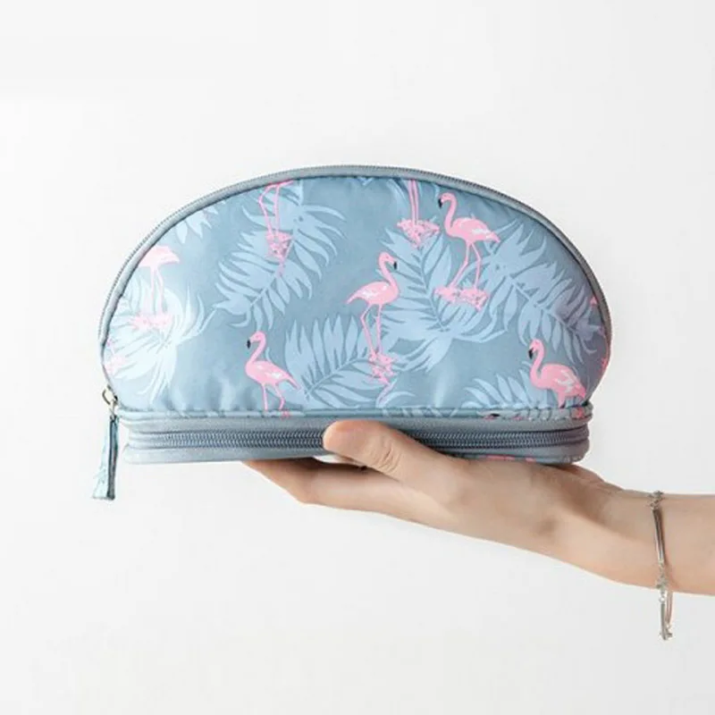 Портативная Сумка Для Хранения Туалетных принадлежностей органайзер для макияжа Cysincos Функциональная сумка органайзер для путешествий Фламинго сумка в форме кактуса без кисточки