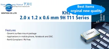 

10pcs 100% orginal new TXC 2012 32.768K 32.768KHZ 9H T11 passive patch crystal oscillator clock crystal oscillator SMD