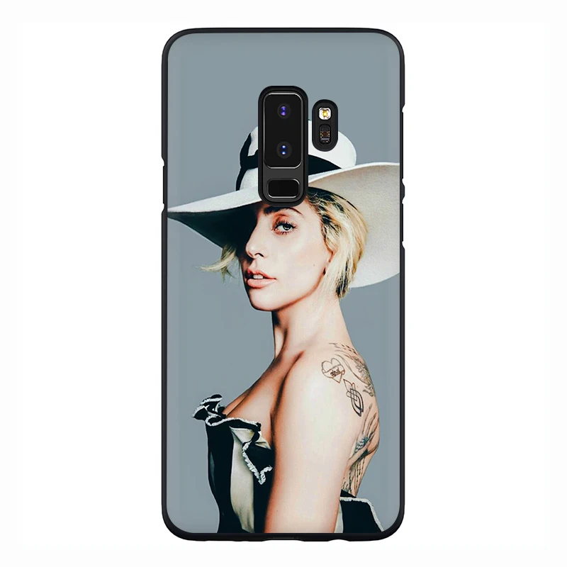 EWAU Lady Gaga силиконовый чехол для телефона для Samsung Galaxy S6 S7 край S8 S9 S10 плюс S10e Note 8, 9, 10, M10 20 30 40 - Цвет: B5