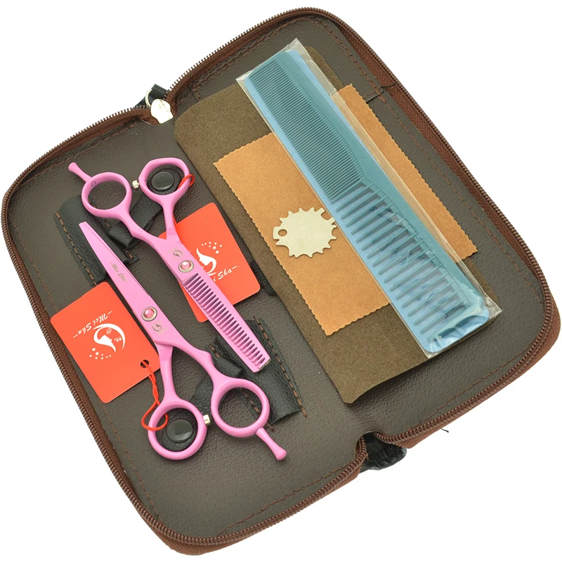 

5.5" Meisha Professional Hair Scissors 440C Japanese Steel Hair Cutting Shears Barbers Thinning Tesoura Sharp Edge Shear A0021A