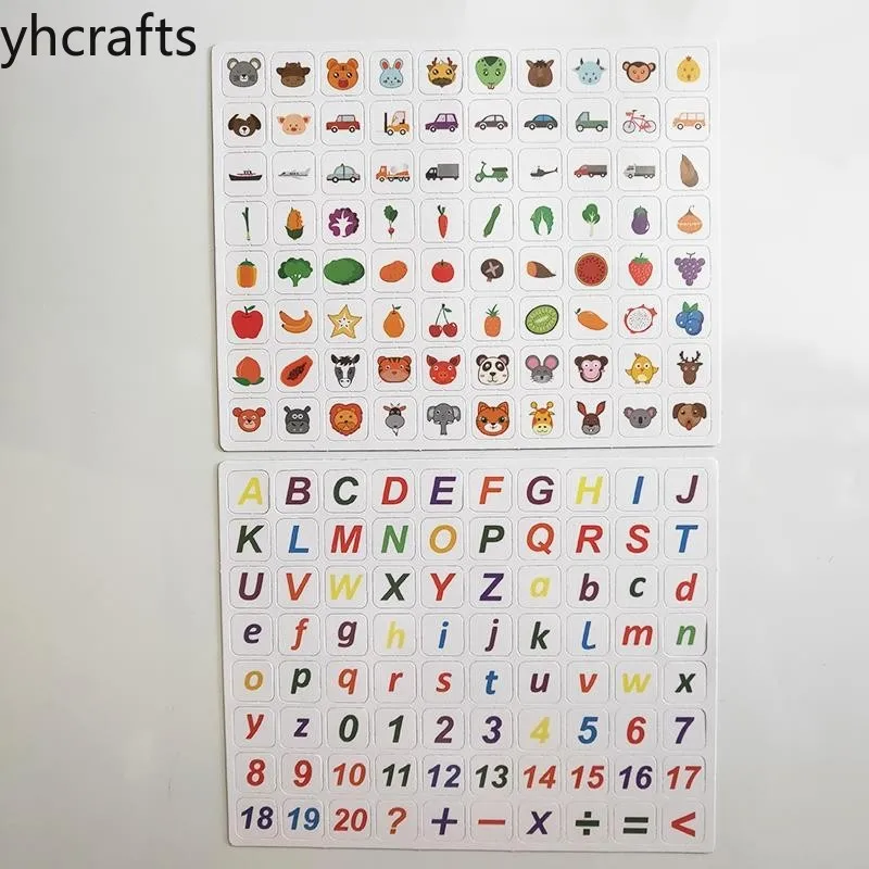80PCS/Lot animals fruits vegetable vehicle fridge magnet Home decoration Early learning educational toys DIY crafts Kindergarten