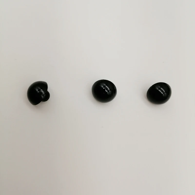 100pcs Toy Eyes Black Buttons with Shank Doll Soft Toy Eyes Craft Animal Eyes for Toys DIY Handmade Clothing Sewing Accessories 5