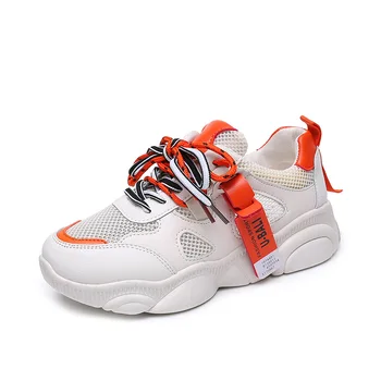 

2019 Brand Running Shoes Women White Platform Shoes Ladies Chunky Sneakers Trainers Basket Femme Zapatillas Deportivas Mujer