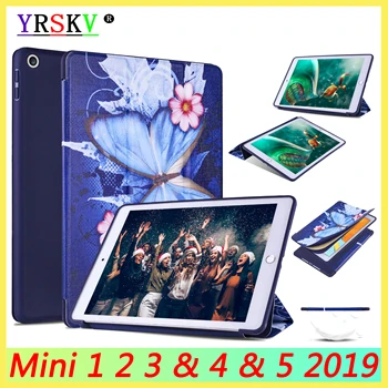 

New Case For iPad mini 1 mini 2 mini 3,Smart sleep wake up soft shell Cover for iPad mini 4 & mini 5 Case