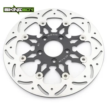 

BIKINGBOY 11.5" Front Brake Disc Disk Rotor For Harley 1690 FXST 2008-2014 FLS 2012-2014 FXS 11-13 FXSB 13-14 FXBR FXBRS 2018