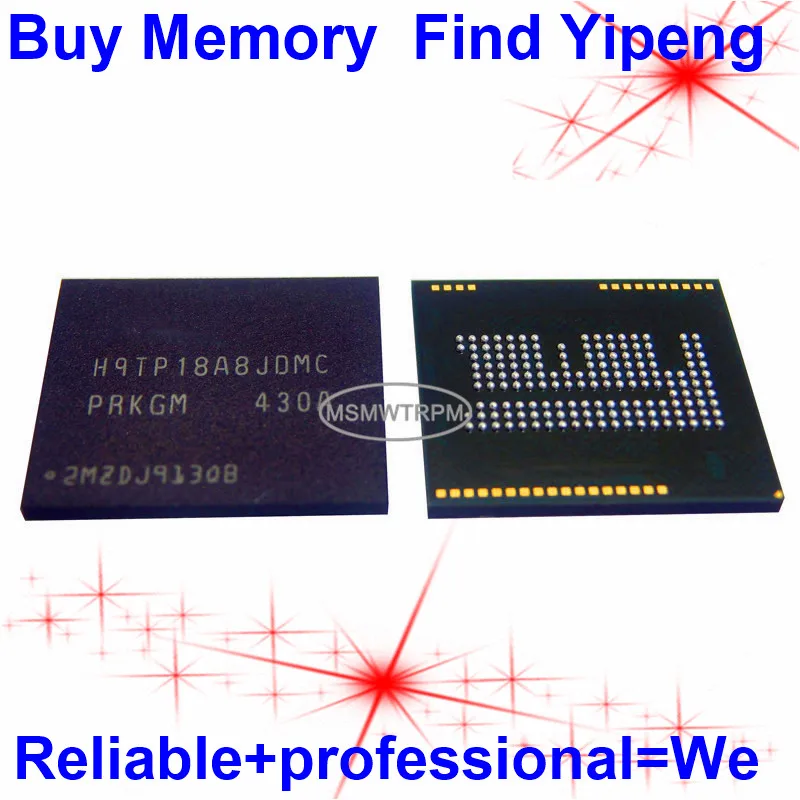 Emcp 16 Mais 16gb Rpmb Limpar o Flash Vazio H9tp18a8jdmc da Memória de Dados H9tp18a8jdmcpr-kgm 162fbga