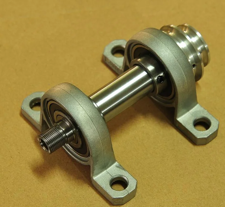 Selfmade Lathe Spindle, Thread M14 * 1, Through Hole 8.5mm, Spindle