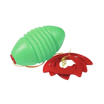 

Funny Interactive Double Combination Pull Toy Outdoor Sports Shuttle Ball PE Game 18cm Gift Educational Activities Parent Child