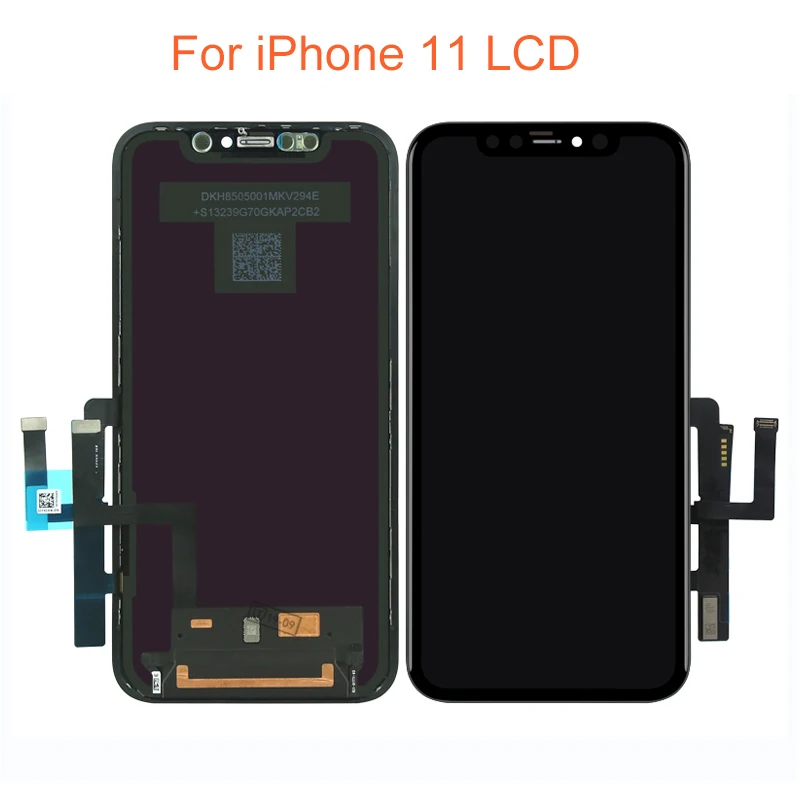 Для iPhone 11 ЖК-дисплей для оригинального мобильного телефона экран дигитайзер для iPhone 11 Pro Max ЖК для iPhone X сборка с инструментами