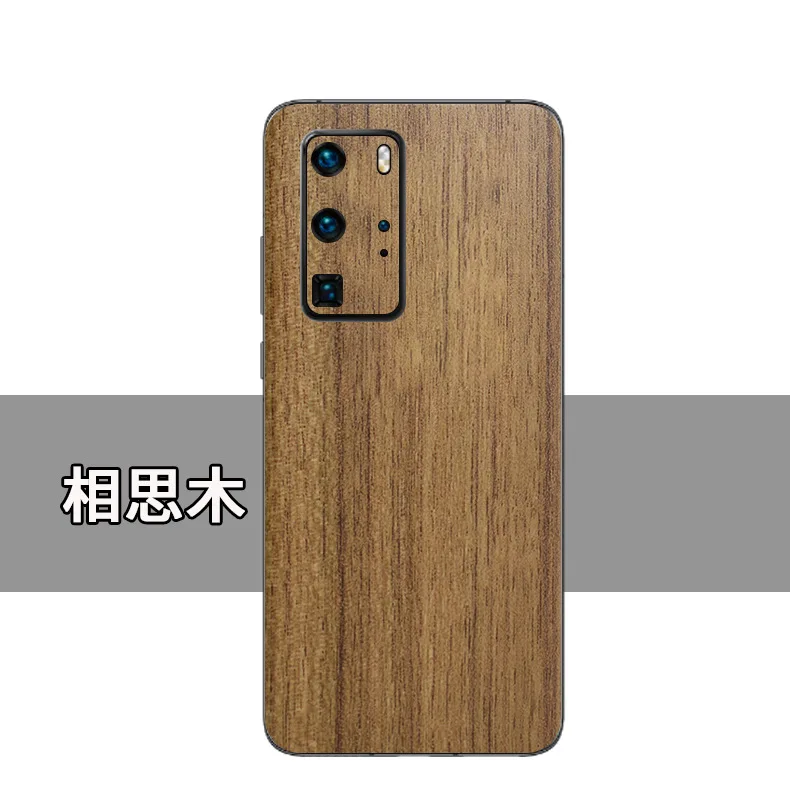 Мягкая пленка под дерево для Huawei P40 Pro Mate 30 P30 P20 матовая деревянная Защитная