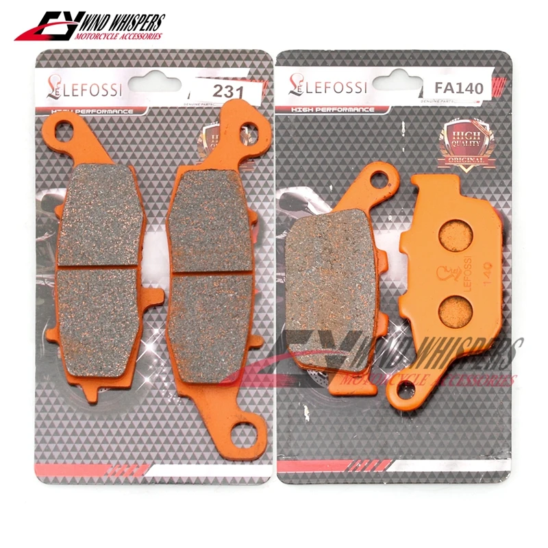 Передние и задние тормозные колодки для мотоцикла Suzuki GSF 250 92-96 GSX GJ76A 90-98 400 Bandit 91-95 GS