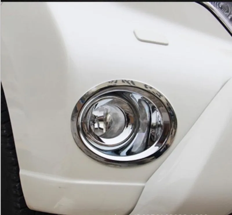 Toyota Prado 2014-2018  2Pcs ڵ  Foglight  Ŀ Ʈ  ABS Ÿϸ ƼĿ