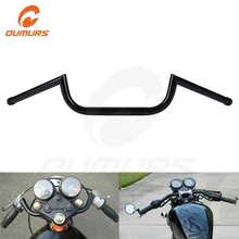 OUMURS мотоциклетные 7/" 22 мм Рули, подъемная рукоятка, универсальная для Honda Suzuki Yamaha Harley Bobber Cruiser Кафе Racer
