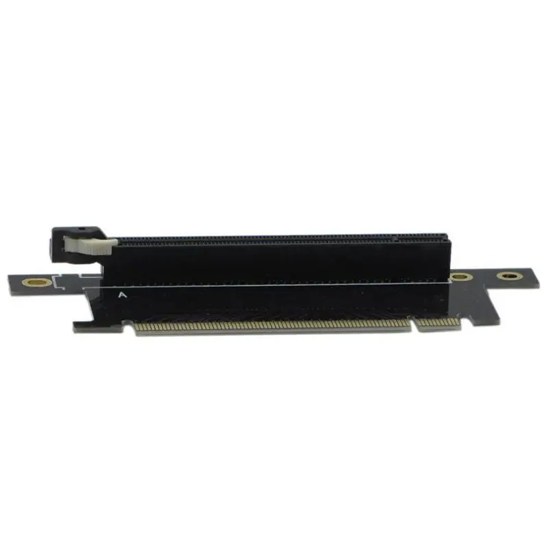 Карта расширения PCI-E 90 градусов с прямым углом вперед и назад переходная карта расширения адаптер чехол для компьютера Соединительная карта