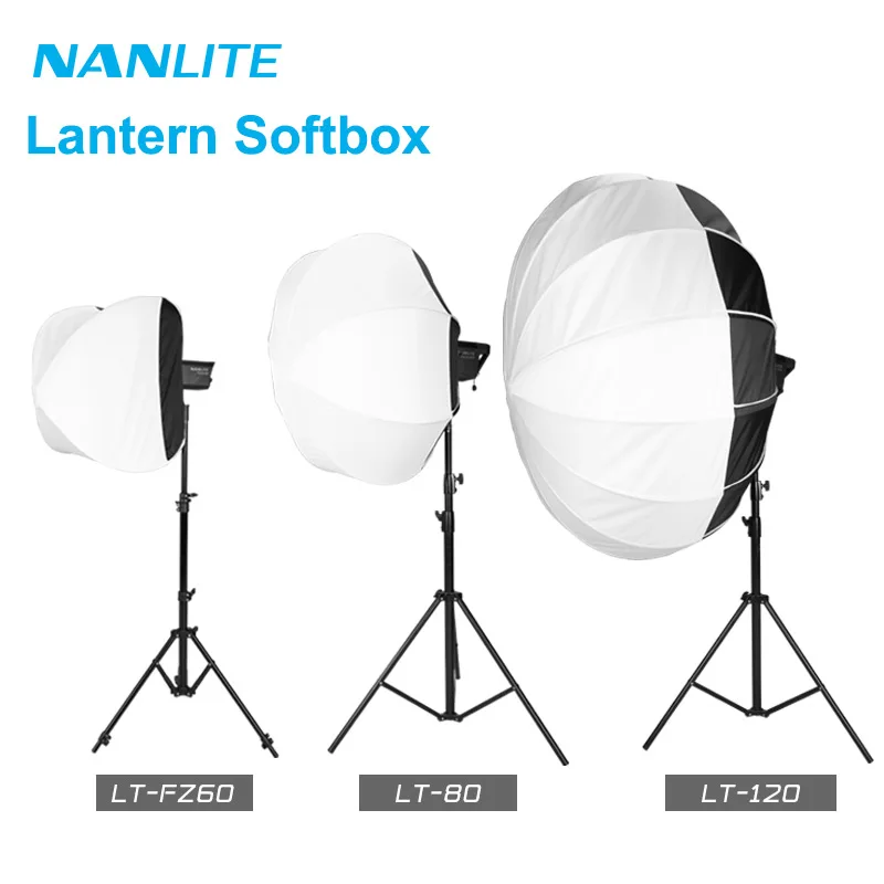 Nanlite LT-FZ60 LT-80 LT-120 Фонари софтбокс с креплением Bowens ДЛЯ Forza 60 60B 200W 300 500 фотографии