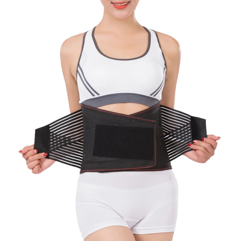 Magnetic Self-heating Waist Brace Steel Bone Bar Waist Belt Men Women Lumbar Support Back Brace Belt Therapy Belt