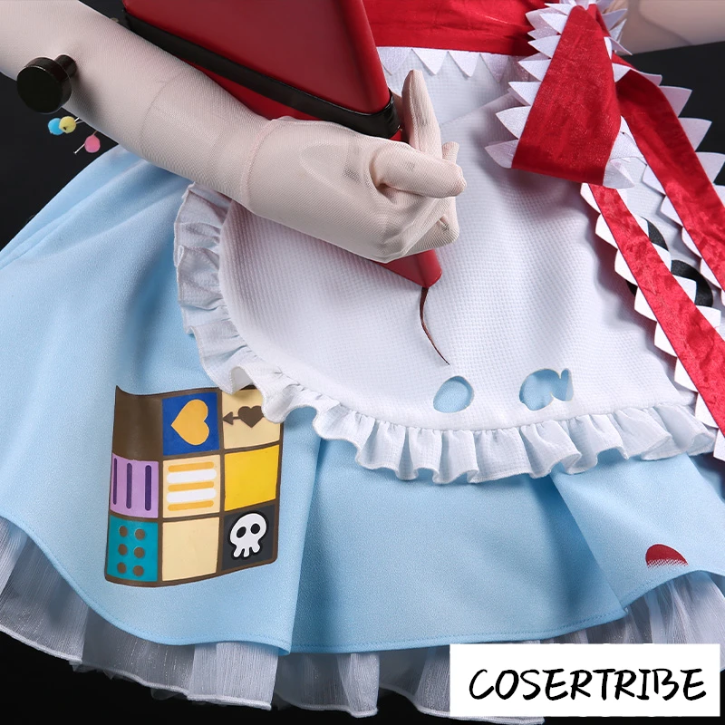 [Сток] Аниме Touhou проект Алиса девушка принцесса Хэллоуин платье лолиты форма косплей Женский костюм на Хеллоуин