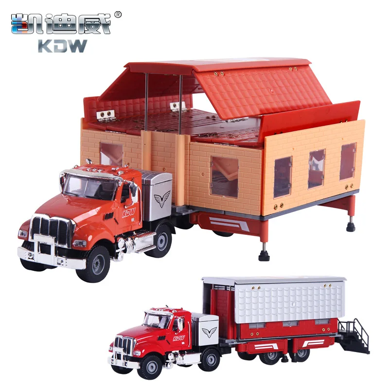

New Products Cadeve Alloy Transformation Caravan Model 1: 50 Model Double Room Travel Car Toy Car
