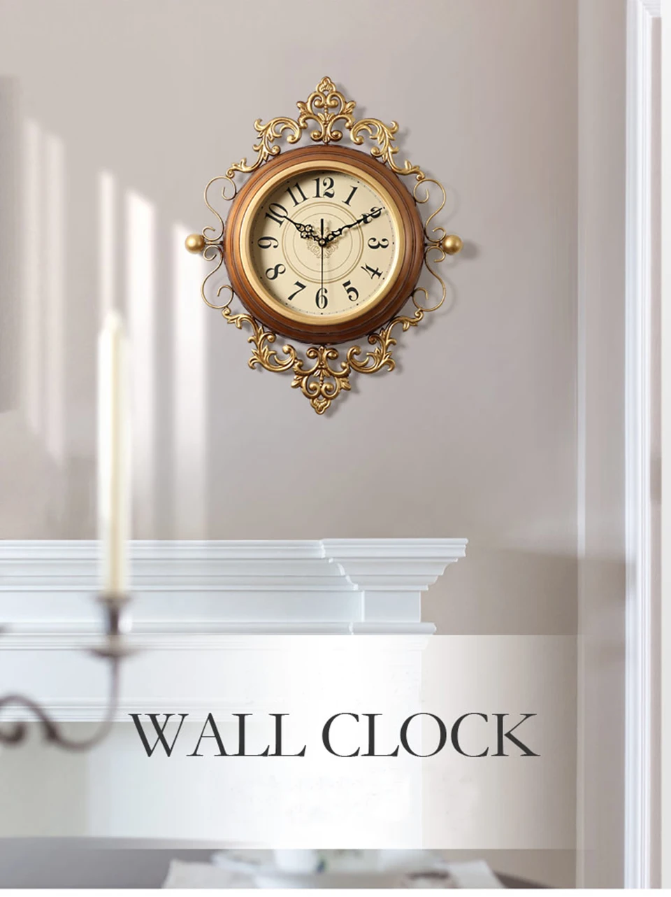 clássico relógios de parede decoração da sua
