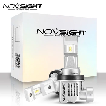 

NOVSIGHT H7 Led Lamps H4 Mini 1:1 Led Headlight Car Light 12V H11 H8 HB3 HB4 9005 9006 Auto Lamps Lighting 55W 10000LM Headlamp