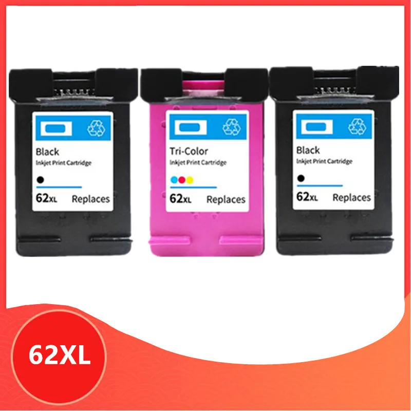 3PK совместимый с картриджем 62XL для hp 62 5640 5660 7640 5540 5544 5545 5546 5548 Officejet 5740 5741 5742 5743 |