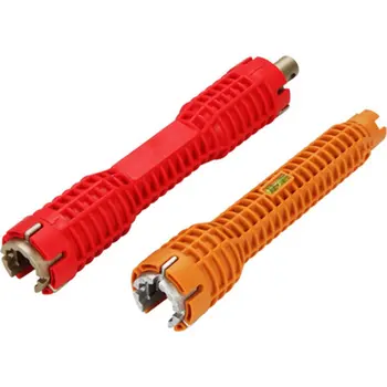 

Multi-function Water Pipe Socket Wrench Water Pipe Wrench Sink / Faucet Socket Wrench Aluminum Portable