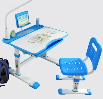 

Children's Study Desk, Home Desk, Writing Desk And Chair Set For Elementary School Students Simple Desk And Chair Boys And Girls