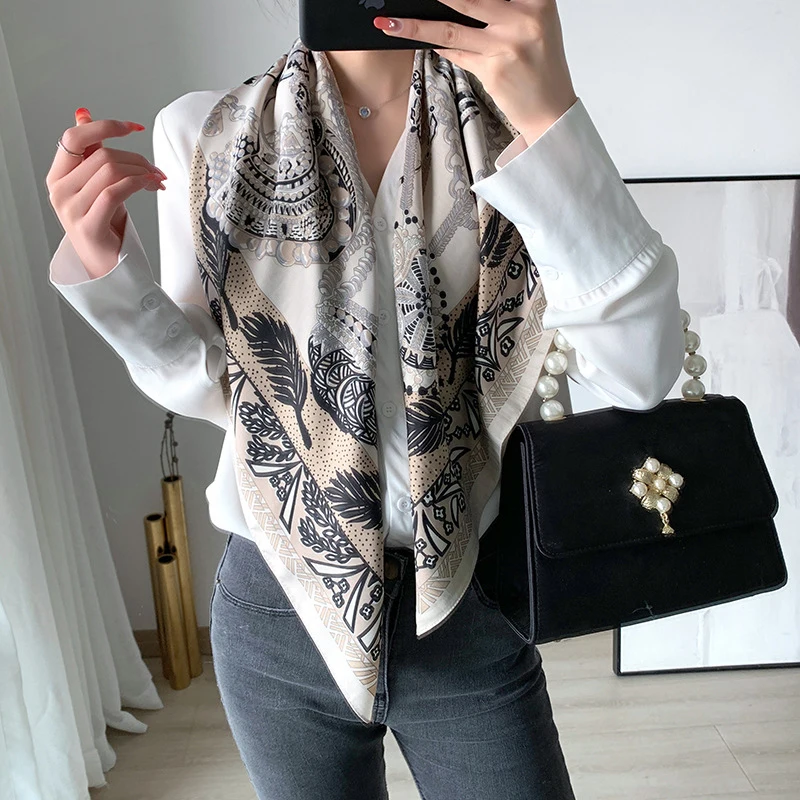 Hermes Shawl / Scarf Jungle Love Tattoo Cashmere Silk 140 cm