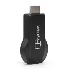 MX18 Plus 1080P 2,4 ГГц 256 м беспроводной дисплей ТВ ключ 2 ядра поддержка Netflix Youtube HD видео для iphone Android телефон ноутбук