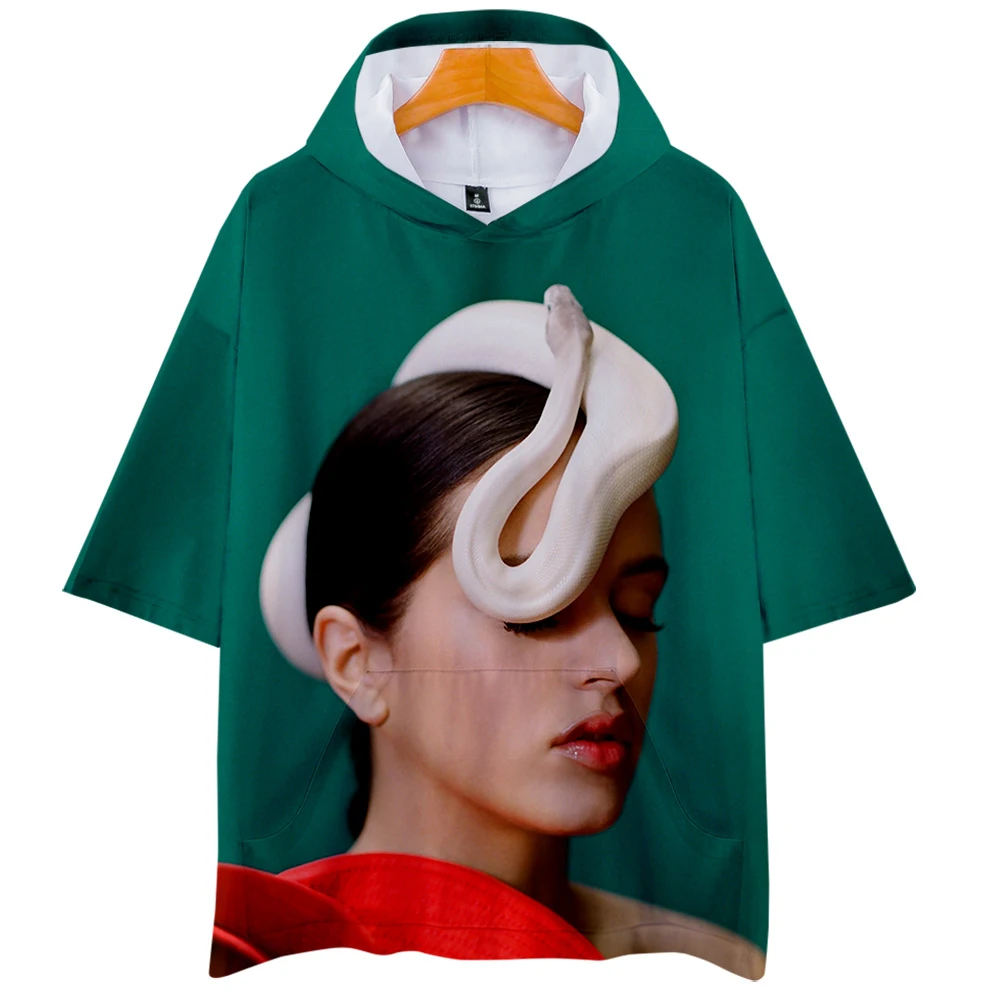 ROSALIA толстовки 3D новая модная летняя футболка с короткими рукавами ROSALIA крутая и дышащая футболка с короткими рукавами уличная одежда
